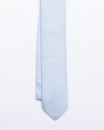 Light Blue Tie 100% Silk